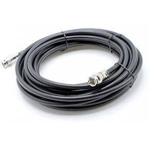 BNC Cable, Black ET-RG6 HD-SDI and SDI Cable (with Two Male BNC Connections) - 75 Ohm, Professional Grade, Low Loss Cable - 10 feet (10')