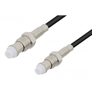 FME Jack to FME Jack Cable 12 Inch Length Using ET-RG174 Coax, RoHS