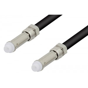 FME Jack to FME Jack Cable 12 Inch Length Using ET-RG58 Coax, RoHS