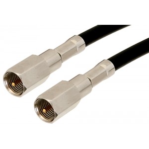 FME Plug to FME Plug Cable 12 Inch Length Using ET-C195 Coax