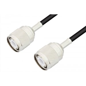 HN Male to HN Male Cable 12 Inch Length Using ET-RG223 Coax, RoHS