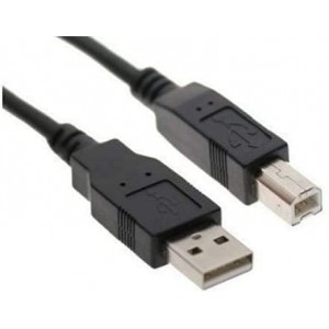 10 Feet Long USB 2.0 Printer and Scanner Cable for  Canon PIXMA Black