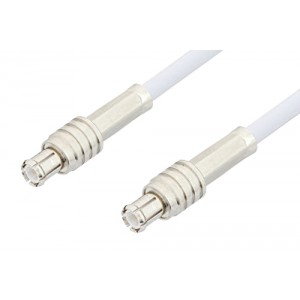 MCX Plug to MCX Plug Cable 12 Inch Length Using ET-RG188 Coax, RoHS