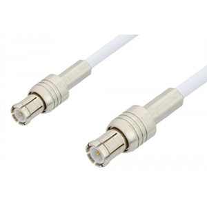 MCX Plug to MCX Plug Cable 12 Inch Length Using ET-RG196 Coax