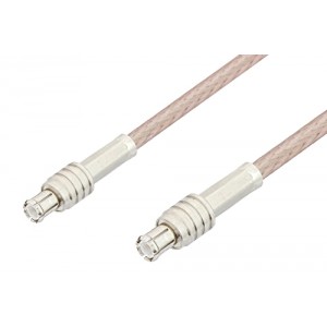 MCX Plug to MCX Plug Cable 12 Inch Length Using ET-RG316 Coax, RoHS