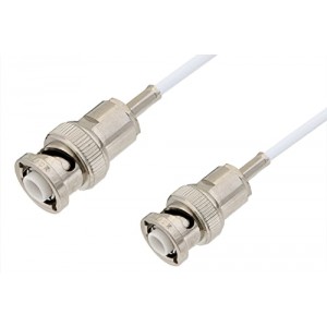 MHV Male to MHV Male Cable 12 Inch Length Using ET-RG188 Coax, RoHS