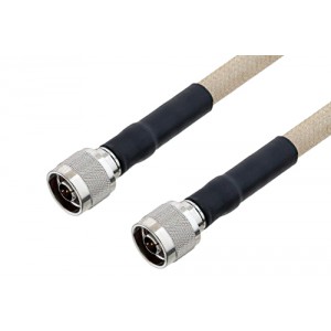 N Male to N Male Cable 12 Inch Length Using ET-RG225 Coax