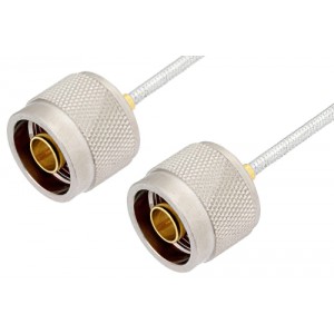 N Male to N Male Cable 6 Inch Length Using ET38322 Coax, RoHS