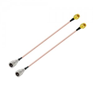 SMA Male to FME Male RF Coaxial Cable ET-RG316 15CM/6IN for 2G 3G 4G LTE Antennes Routers UMTS Mobile Broadband Hsdpa WLAN Wireless (2pcs)