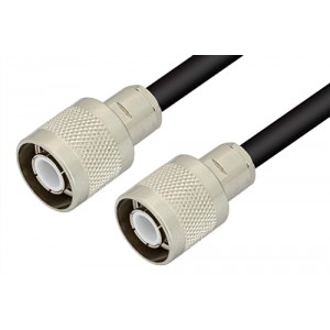 SC Male to SC Male Cable 12 Inch Length Using 93 Ohm ET-RG62 Coax