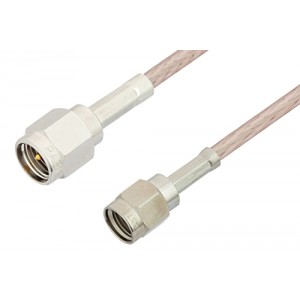 SMA Male to Reverse Polarity SMA Male Cable 12 Inch Length Using ET-RG316 Coax, RoHS