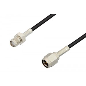 SMA Male to SMA Female Cable 12 Inch Length Using ET38358 Coax