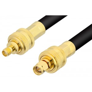 SMA Male to SMA Female Cable 12 Inch Length Using ET38331 Coax