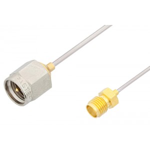 SMA Male to SMA Female Cable 6 Inch Length Using ET38324 Coax