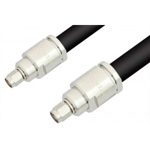 SMA Male to SMA Male Cable 6 Inch Length Using ET-RG214 Coax, RoHS