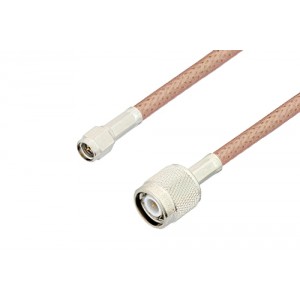 SMA Male to TNC Male Cable 12 Inch Length Using ET-P195 Coax