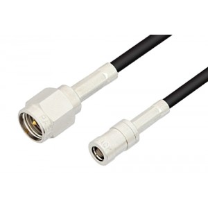 SMA Male to SMB Plug Cable 6 Inch Length Using ET-B100 Coax