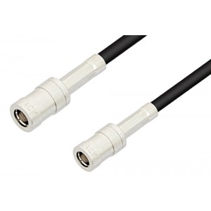 SMB Plug to SMB Plug Cable 12 Inch Length Using ET-B100 Coax