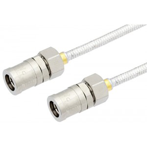 SMB Plug to SMB Plug Cable 12 Inch Length Using ET38322 Coax