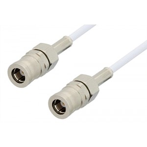 SMB Plug to SMB Plug Cable 12 Inch Length Using ET-RG196 Coax, RoHS