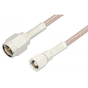 SMA Male to SMC Plug Cable 6 Inch Length Using ET-RG316 Coax, RoHS