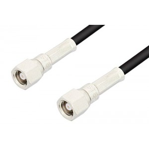 SMC Plug to SMC Plug Cable 12 Inch Length Using ET-B100 Coax