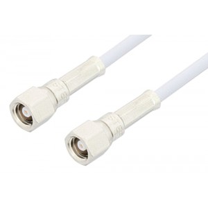 SMC Plug to SMC Plug Cable 12 Inch Length Using ET-RG188 Coax, RoHS