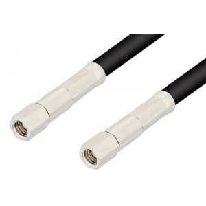 SMC Plug to SMC Plug Cable 12 Inch Length Using ET-RG223 Coax, RoHS