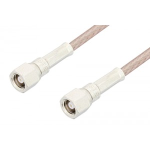 SMC Plug to SMC Plug Cable 12 Inch Length Using ET38399 Coax, RoHS