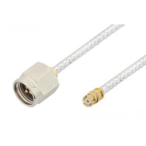 SMA Male to SMP Female Cable 12 Inch Length Using ET38322 Coax, RoHS