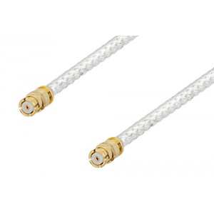 SMP Female to SMP Female Cable 12 Inch Length Using ET38322 Coax, RoHS