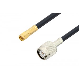 SMA Male to TNC Male Cable 12 Inch Length Using ET38362 Coax