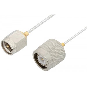 SMA Male to TNC Male Cable 6 Inch Length Using ET38342 Coax, RoHS