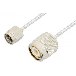 SMA Male to TNC Male Cable 6 Inch Length Using ET38322 Coax, RoHS