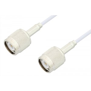 TNC Male to TNC Male Cable 12 Inch Length Using ET-RG188 Coax, RoHS