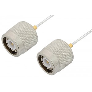 TNC Male to TNC Male Cable 6 Inch Length Using ET38342 Coax, RoHS