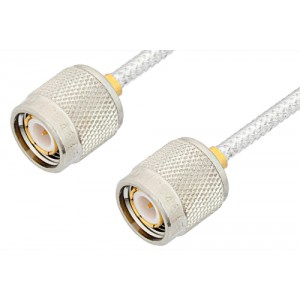 TNC Male to TNC Male Cable 6 Inch Length Using ET38337 Coax, RoHS