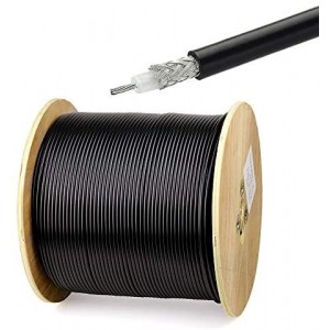 ET-RG58 RF Coaxial Coax Cable 50 Feet (15.24 Meters)