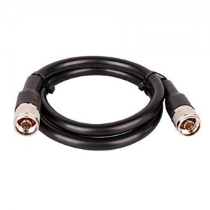 RF N Male to N Male Cable 3FT, Low Loss KMR400 Coax Extension Cable for 3G/4G/5G/LTE/GPS/WiFi/RF/Ham/Radio to Antenna or Phone Signal Booster Use