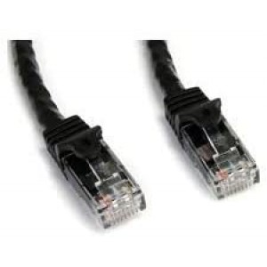 25 Ft (25ft) Cat6 Ethernet Network Patch Cable RJ45 Black