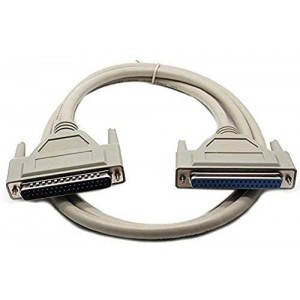 1.5M/5Ft DB37 37Pin Male to Female Serial Port Extend DATA Cable Cord Printer