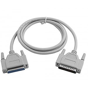 DB25 Male to Female Parallel Printer Serial Extension Cable IEEE1284 25 pin 1.4M/4.6 Ft