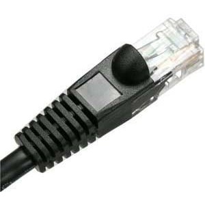 - 15 Ft (15ft) Cat6 Ethernet Network Patch Cable RJ45 (10 Pack) Black