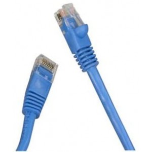 Category 5e (Cat5e) CMR Ethernet Patch Cable (15 Feet, Blue)