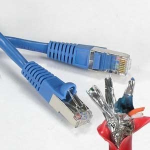 Pro IMBA Series Patch Cable - Cat6 Shielded Patch Cable Molded Blue - 50 Feet