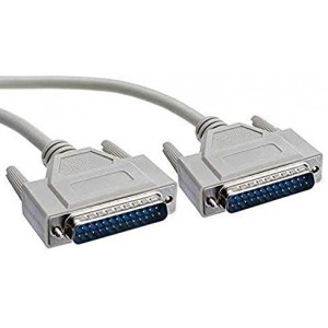 14.7 Ft/ 4.5M DB25 Male to Male Parallel Printer Extension Cable Serial RS232 Cable