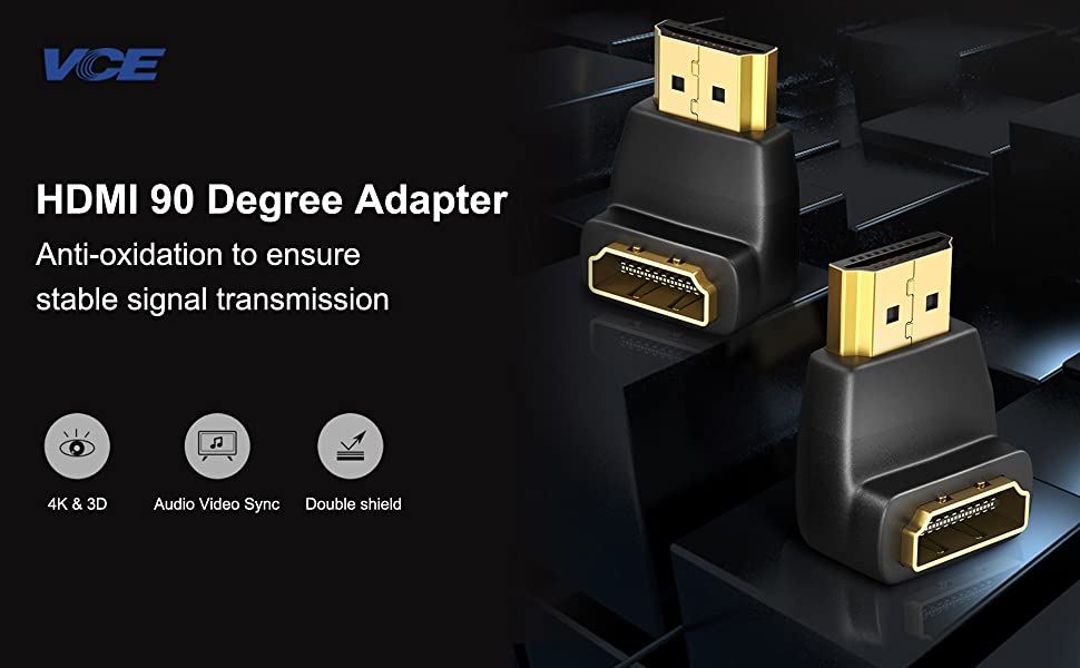 hdmi male to female adapter