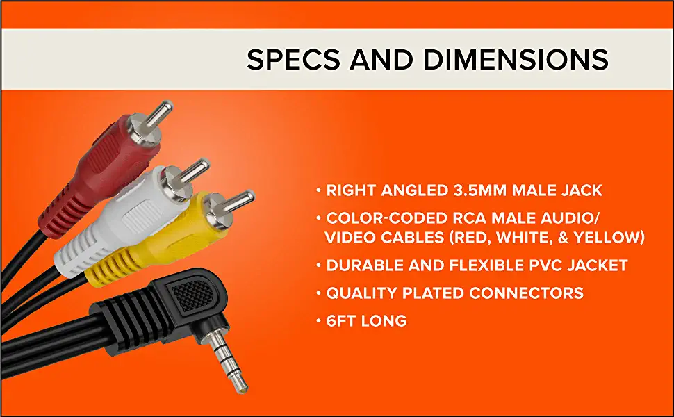 specifications and dimensions