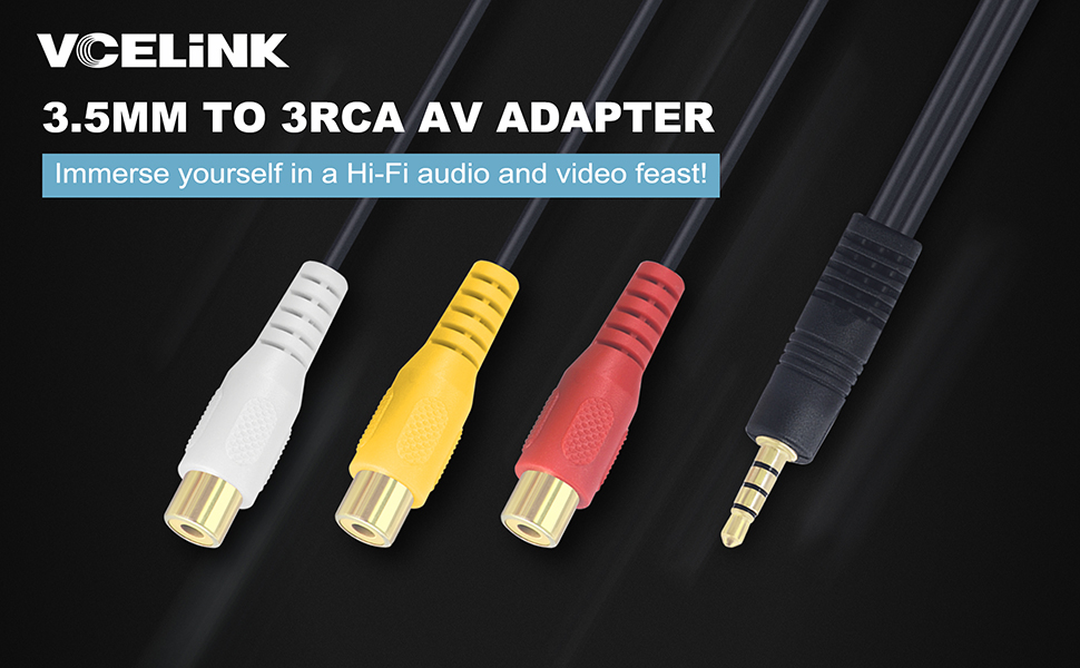 Av Component Adapter Cables