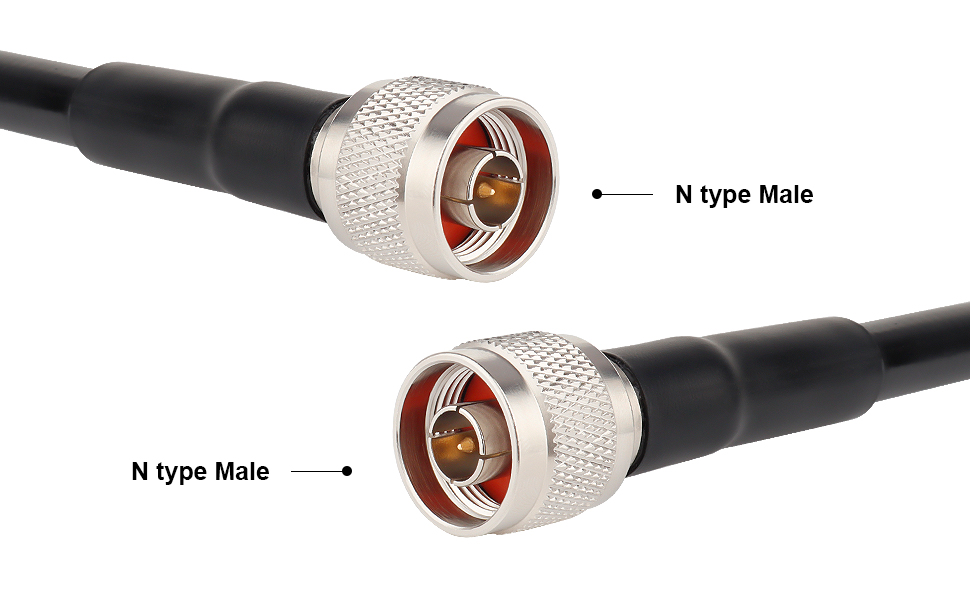 N Male to N Male Cable